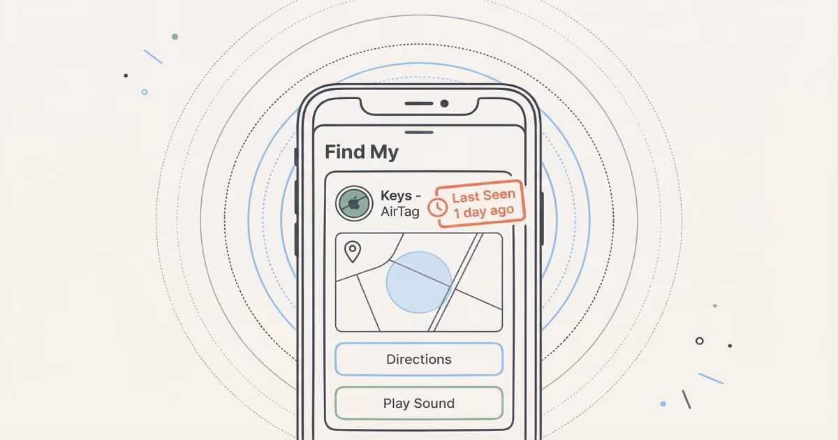 AirTag Says "Last Seen" in Red: What It Means & How to Fix It