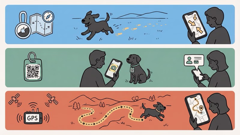 AirTag Find My network coverage density in urban vs rural areas for dog tracking