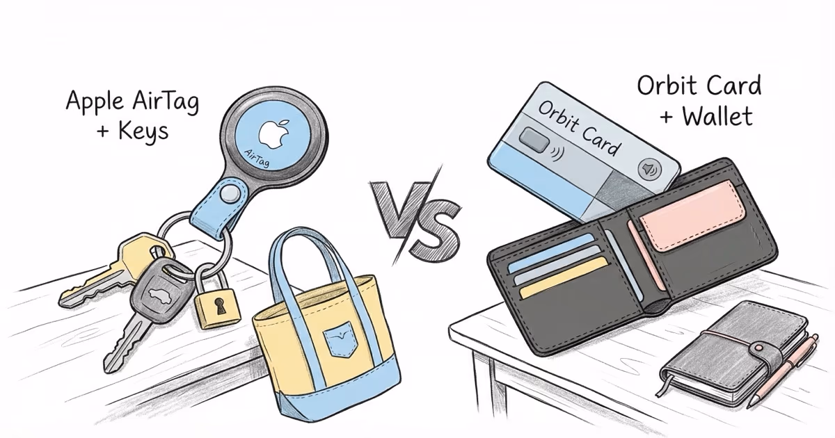 AirTag vs Orbit Card: Which Wallet Tracker Wins?