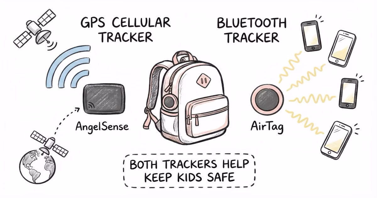 AngelSense vs AirTag: Which Tracker Should You Choose for Your Kids?