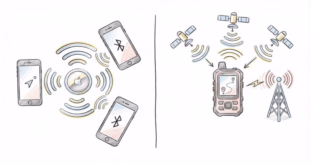 Bluetooth vs GPS Tracker: How They Actually Differ