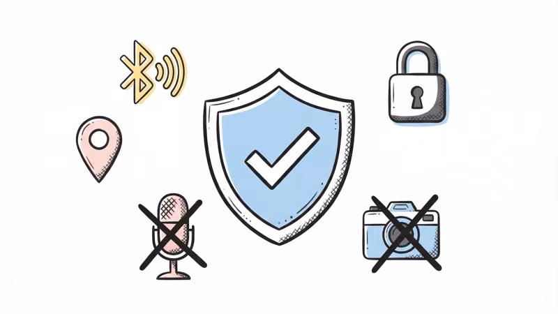 AirTag privacy and security features including anti-stalking alerts and encrypted location data