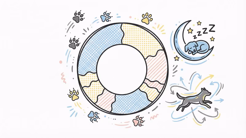 FitBark activity and health tracking dashboard showing daily BarkPoints and sleep data