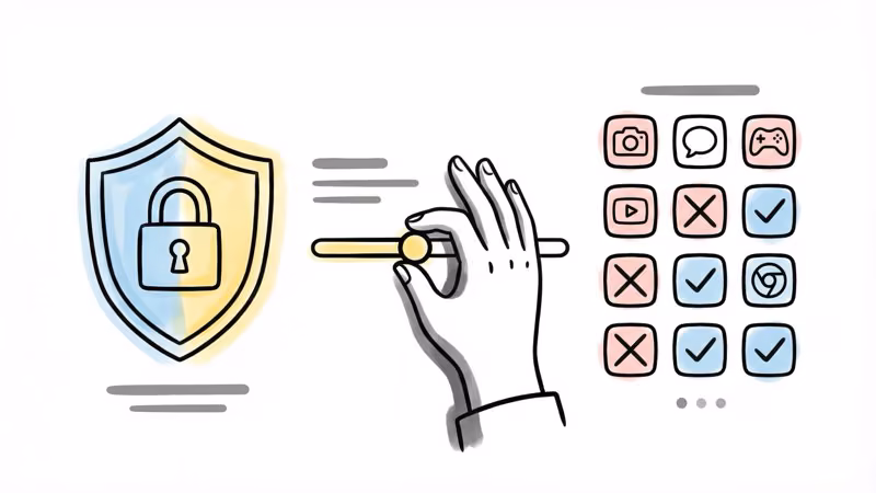 Gabb Watch parental controls versus Apple Watch Family Setup showing different approaches to kid safety