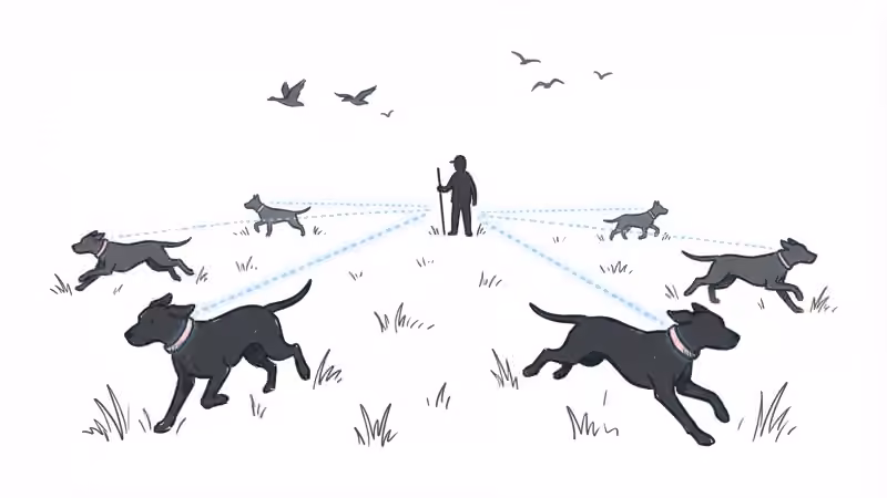 Garmin Alpha 200i displaying inReach satellite messaging screen in a remote hunting area