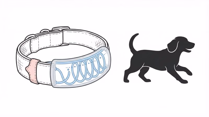 Garmin T9 collar with internal antenna design for durability in the field