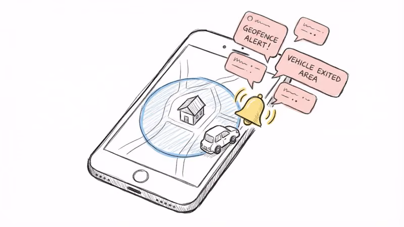 Optimus GPS tracker mounted in its magnetic case on a vehicle frame