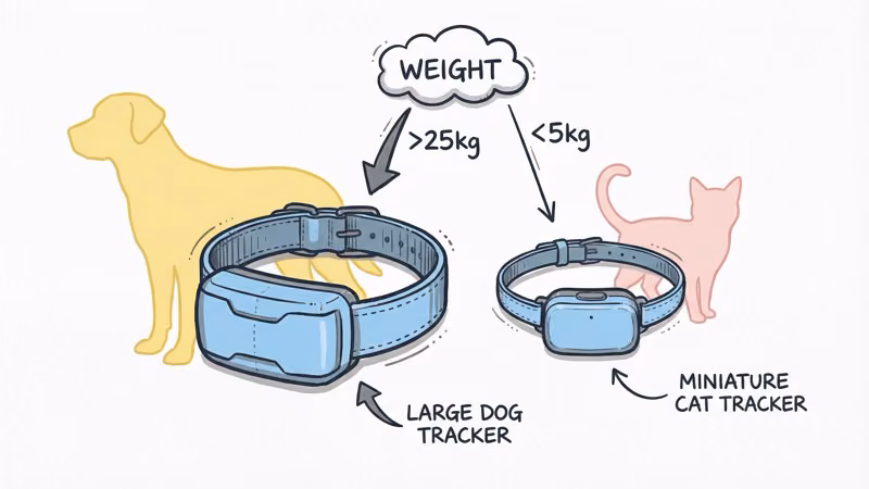 Pawfit app showing geofence alert when a dog leaves a designated safe zone