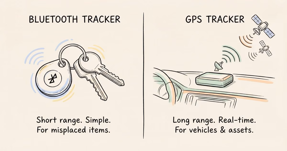 Tile vs Tracki: Bluetooth Finder or GPS Tracker?